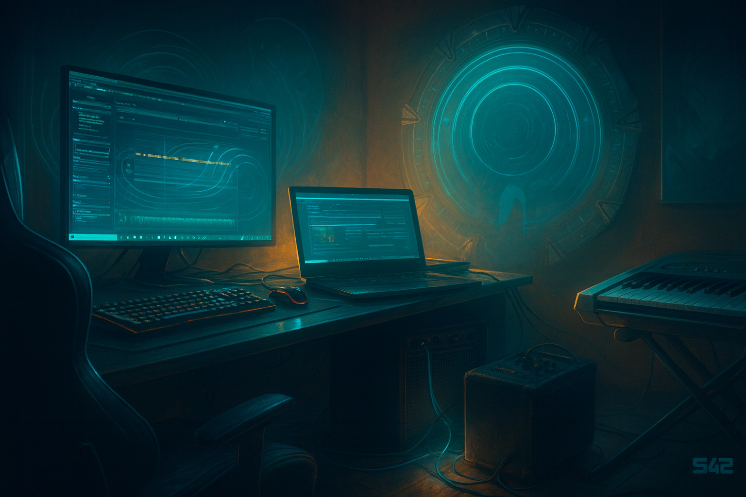 Devlog: trilha sonora oficial — sessão #1 (TEYUN Q24 + Korg Triton) ft. Maestro Max Sudbrack